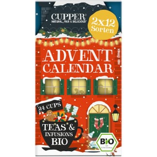 Cupper Adventskalender 2026 24 Theezakjes