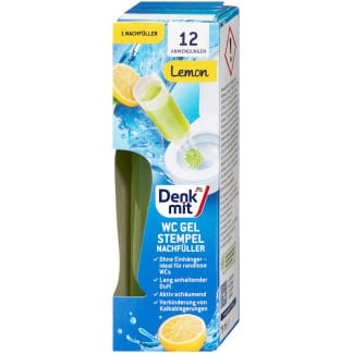 Denkmit WC-Reiniger Gel Stempel Lemon Navulverpakking