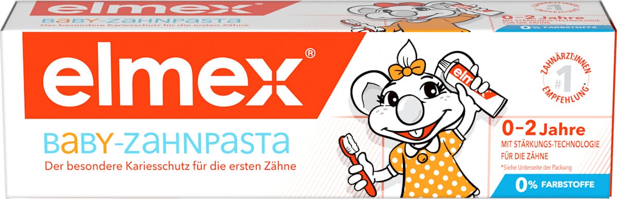 Elmex Tandpasta Baby 0-2 Jaar - Afbeelding 2
