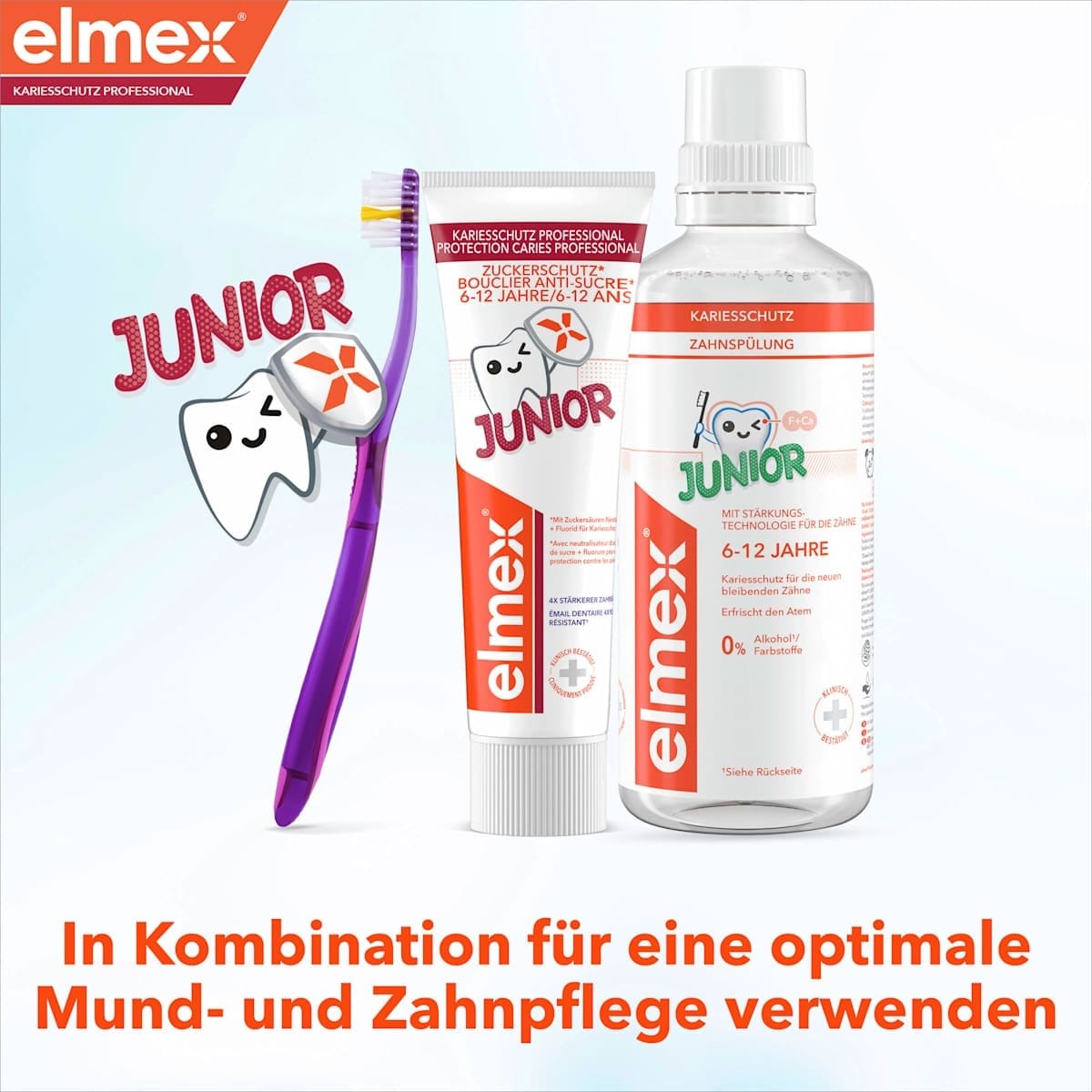 Elmex Tandpasta Junior Cariësbescherming Professional - Afbeelding 10