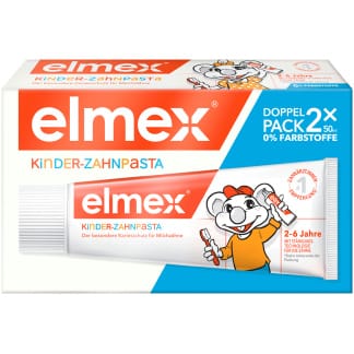 Elmex Tandpasta Kind Dubbelpak 2x50 ml