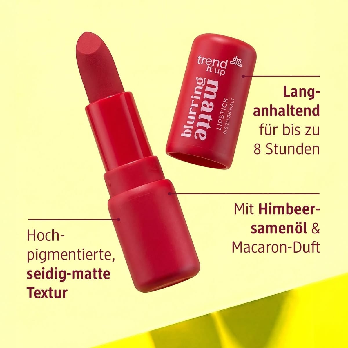 TREND !T UP Lippenstift Blurring Matte 230 - Afbeelding 6