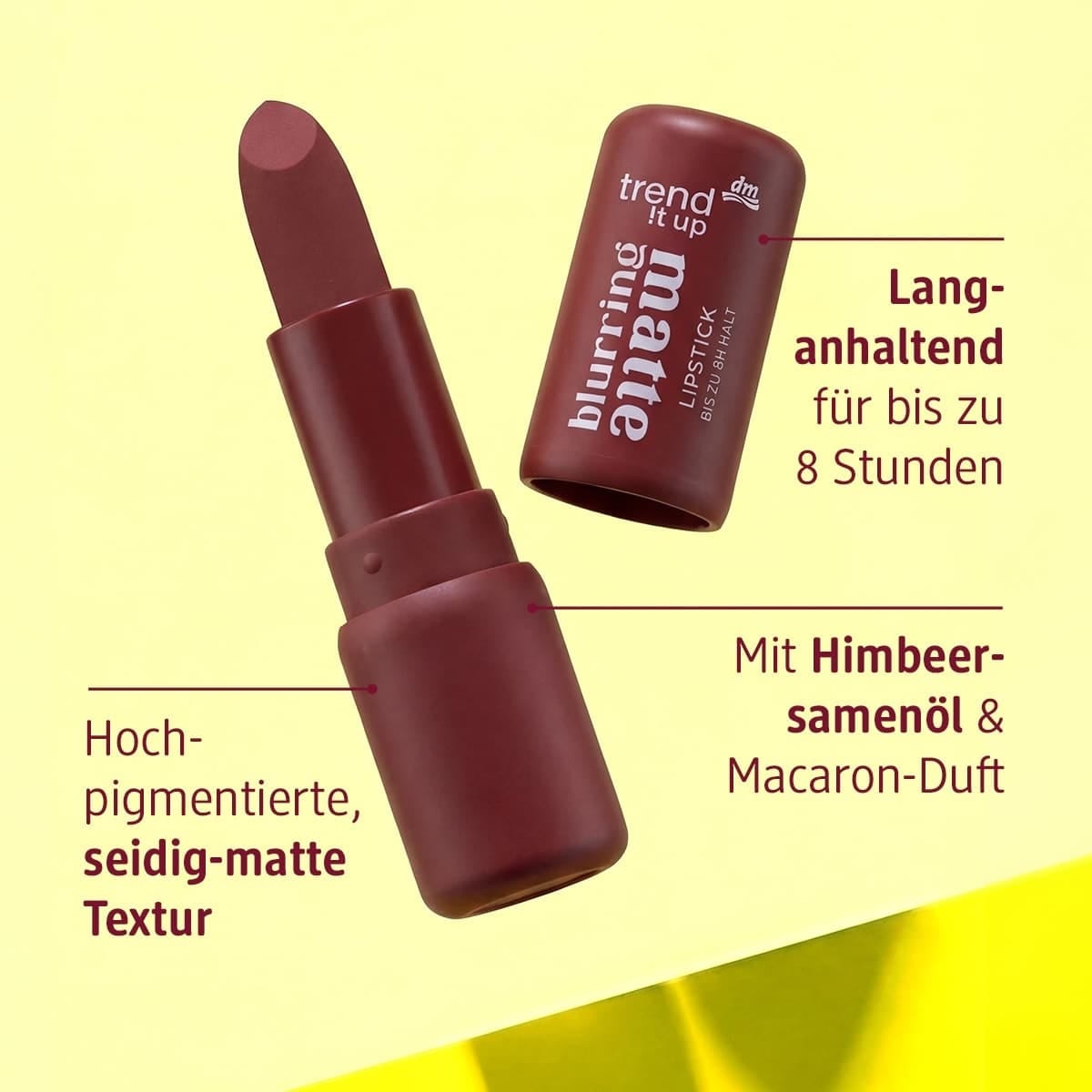 trend !t up Lippenstift Blurring Matte 240 - Afbeelding 6