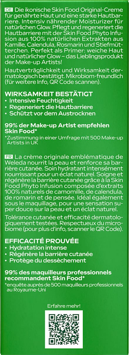 Weleda Intensieve Crème Skin Food Gezicht En Lichaam - Afbeelding 4